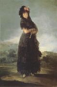 Francisco de Goya Portrait of Mariana Waldstein (mk05) Sweden oil painting reproduction